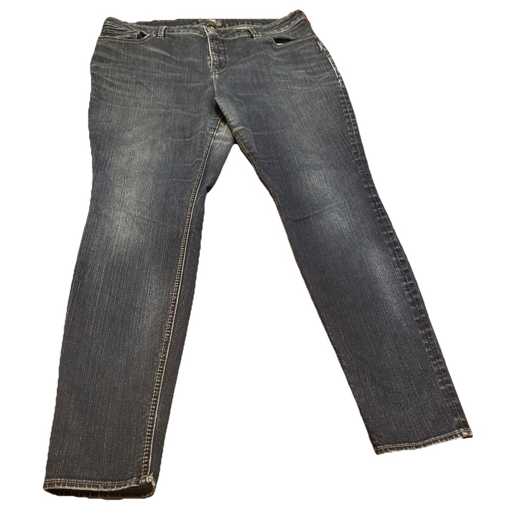 Silver Jeans Co. Women's SZ 20 / L31 Bootcut Stretch‎ Denim Jeans Blue